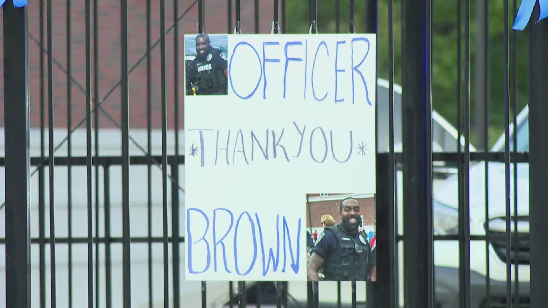 The event at the Drink House in Pagedale includes a 50/50 raffle and silent auction. All proceeds go toward Officer Travis Brown and his family.