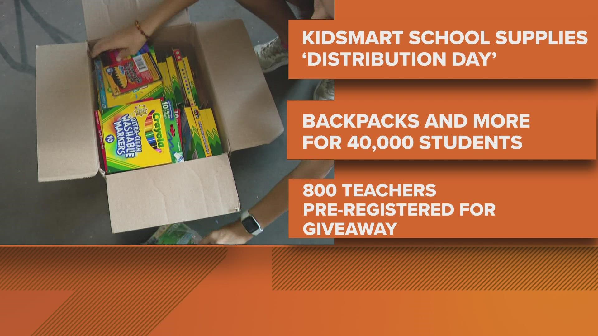 It’s time to head back to school, but 90,000 students in St. Louis aren’t able to afford school supplies. A backpack giveaway is happening Wednesday.