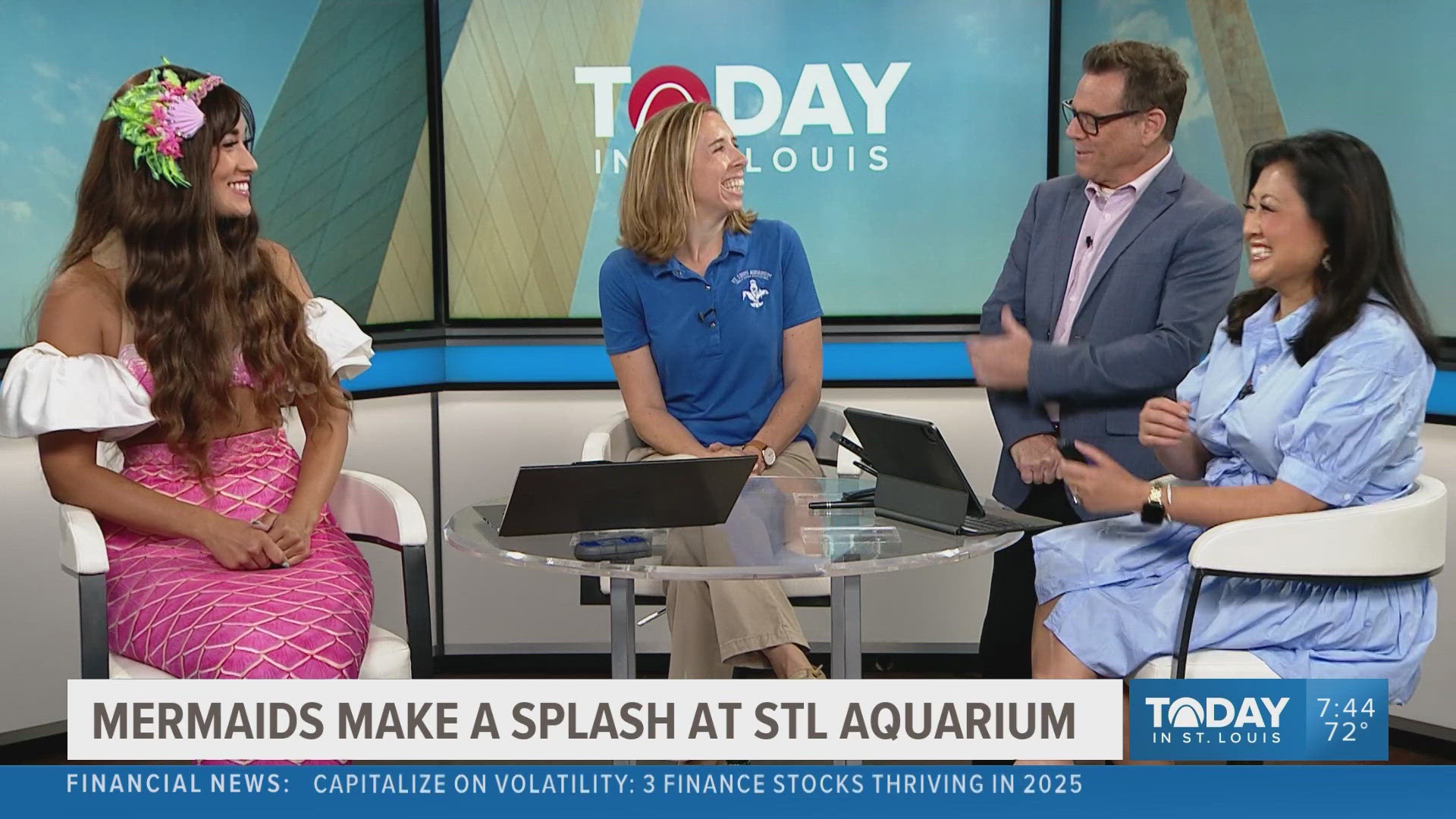 Get ready for some under-the-sea magic right here in St. Louis. For the first time ever, mermaids are making a splash at the St. Louis Aquarium at Union Station.
