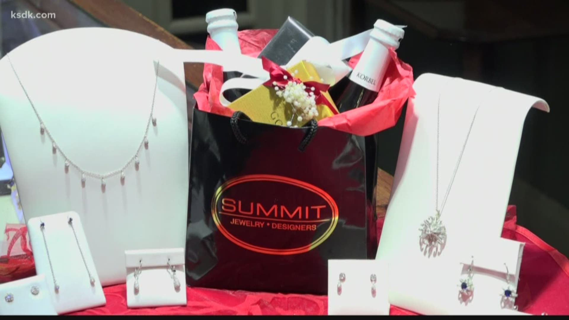 Stop in at Summit Jewelers to get some bling for your Valentine.