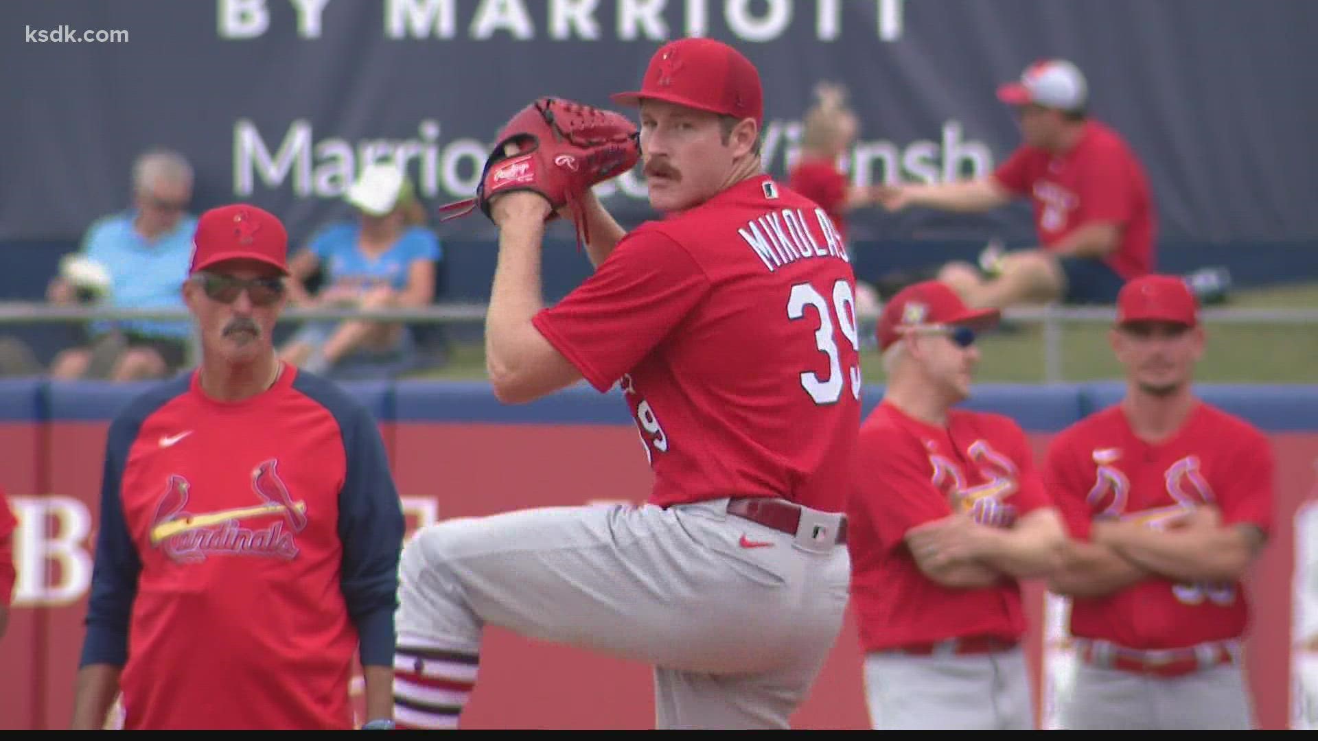 St. Louis Cardinals claim pitcher Packy Naughton off waivers