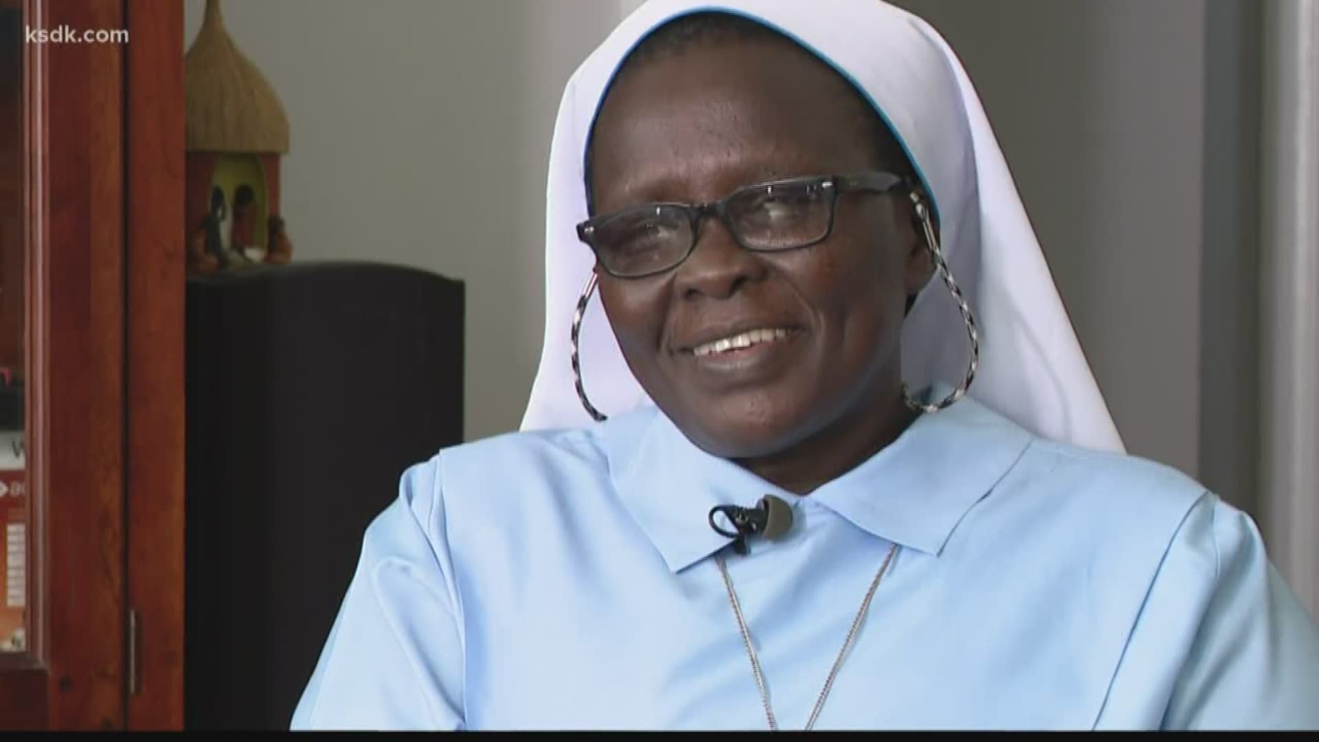 A hernia was slowing down Sister Susan Clare Ndeezo from helping the children back in her home country. Some St. Louisans stepped in to help