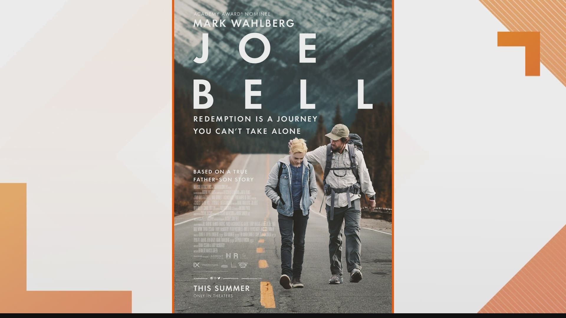 Wahlberg's latest movie Joe Bell is based on a true story about a dad who walked cross country to spread the message about his son's young life taken too soon.