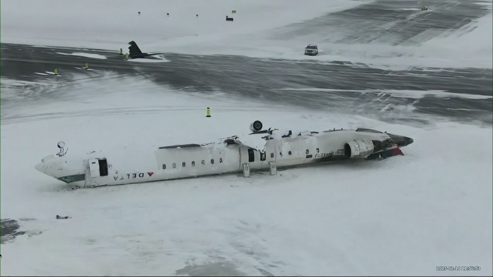 A preliminary report by the Transportation Safety Board says the aircraft’s alert system indicated a high rate of descent less than three seconds before touchdown. 