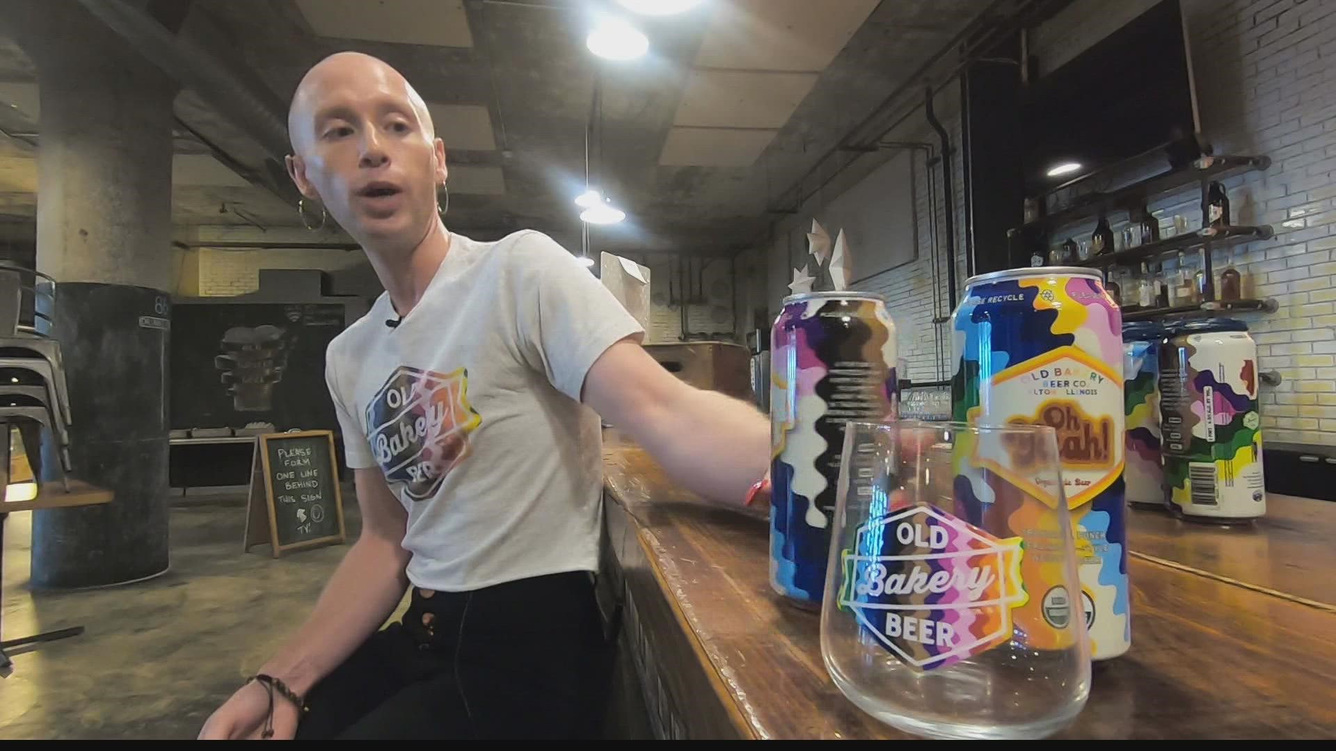 The beer called 'Oh Yeah!' is a tropical punch inspired beer and with every pour during Pride Month, it can help one more person.