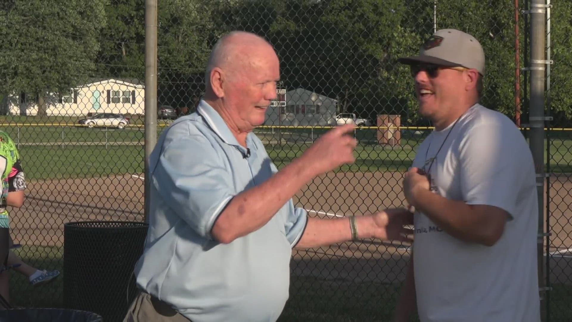 Whyte has been umpiring and officiating for more than 50 years. And his heart is still in the game, even after procedure.