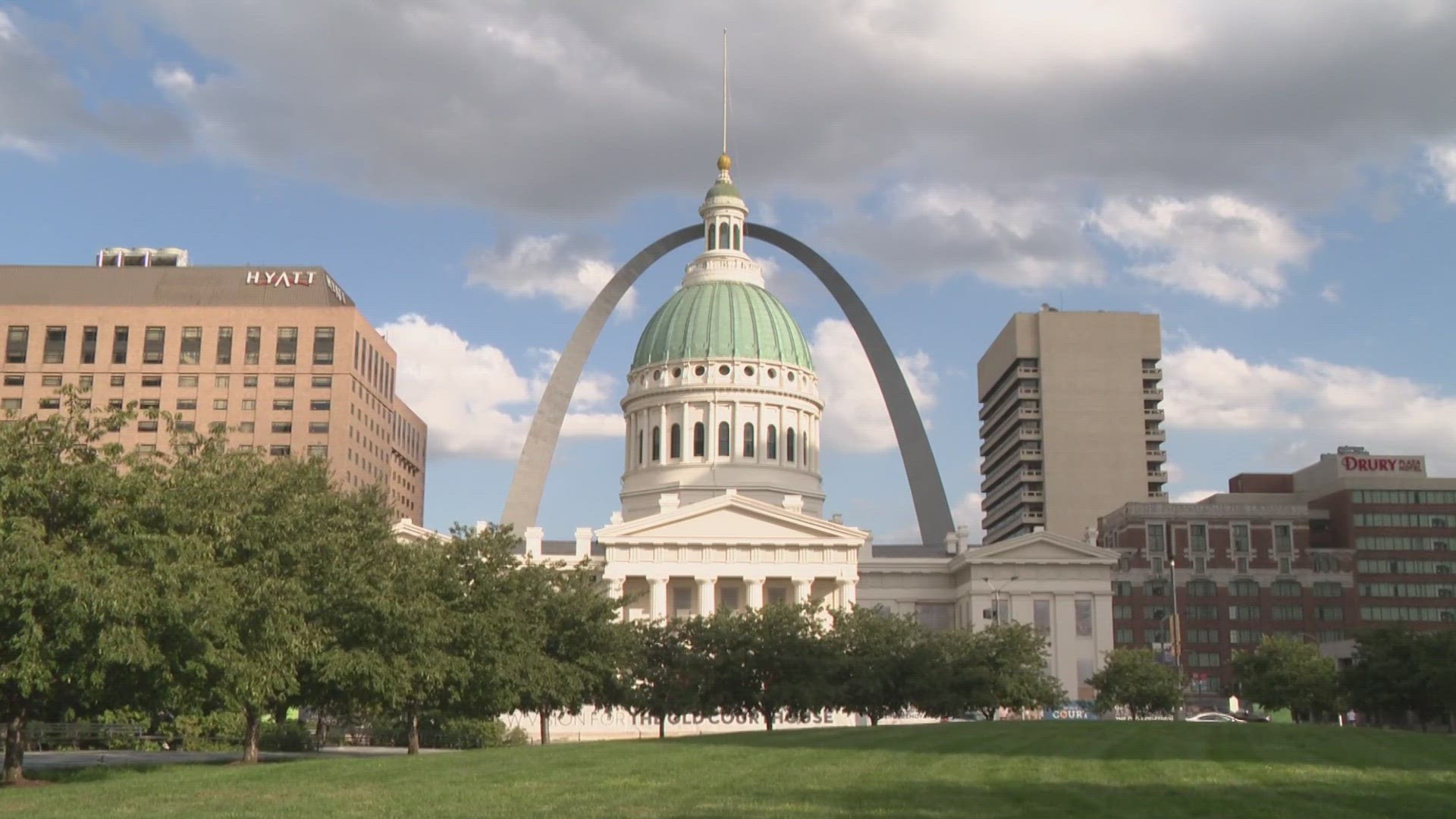 Major renovations are underway inside the old courthouse in downtown St. Louis. The $24.5 million project is the last phase of massive improvements.