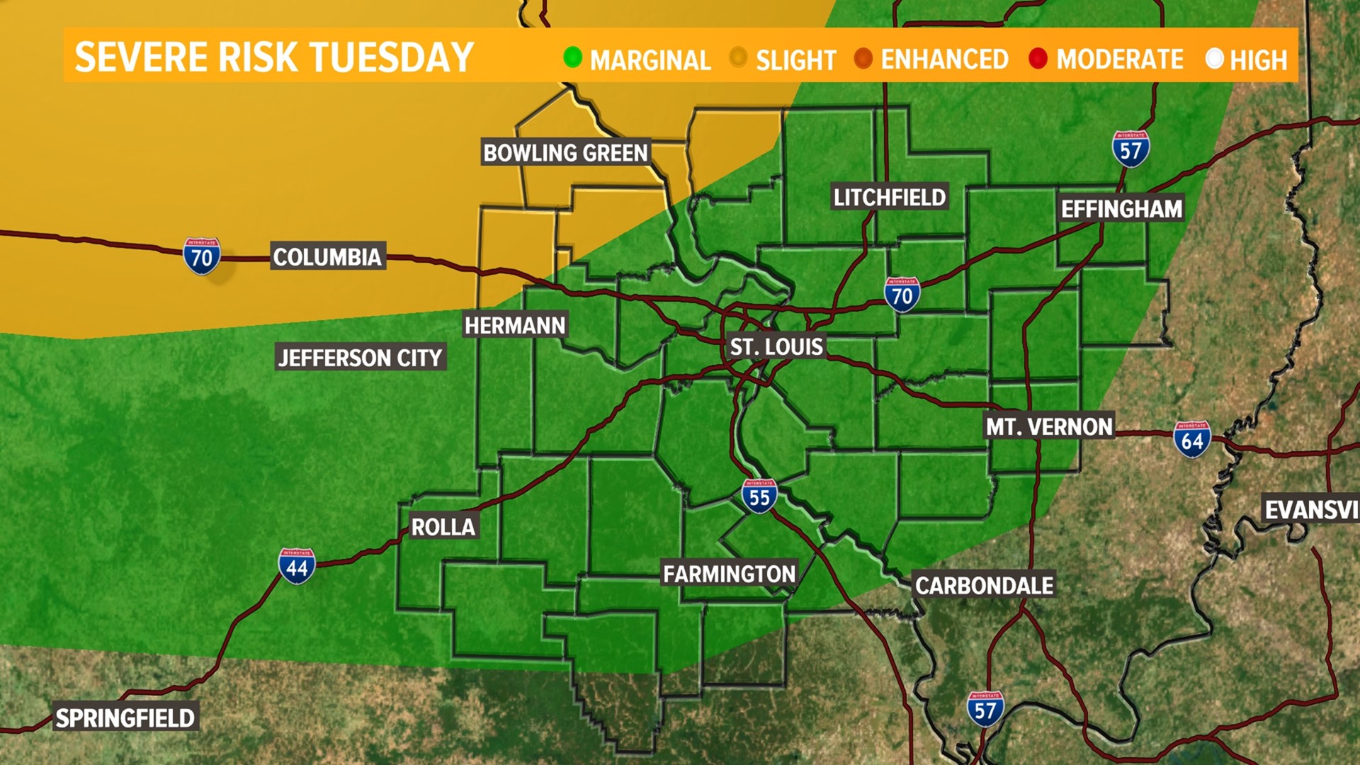 St. Louis weather timeline for rain, storms this week | ksdk.com