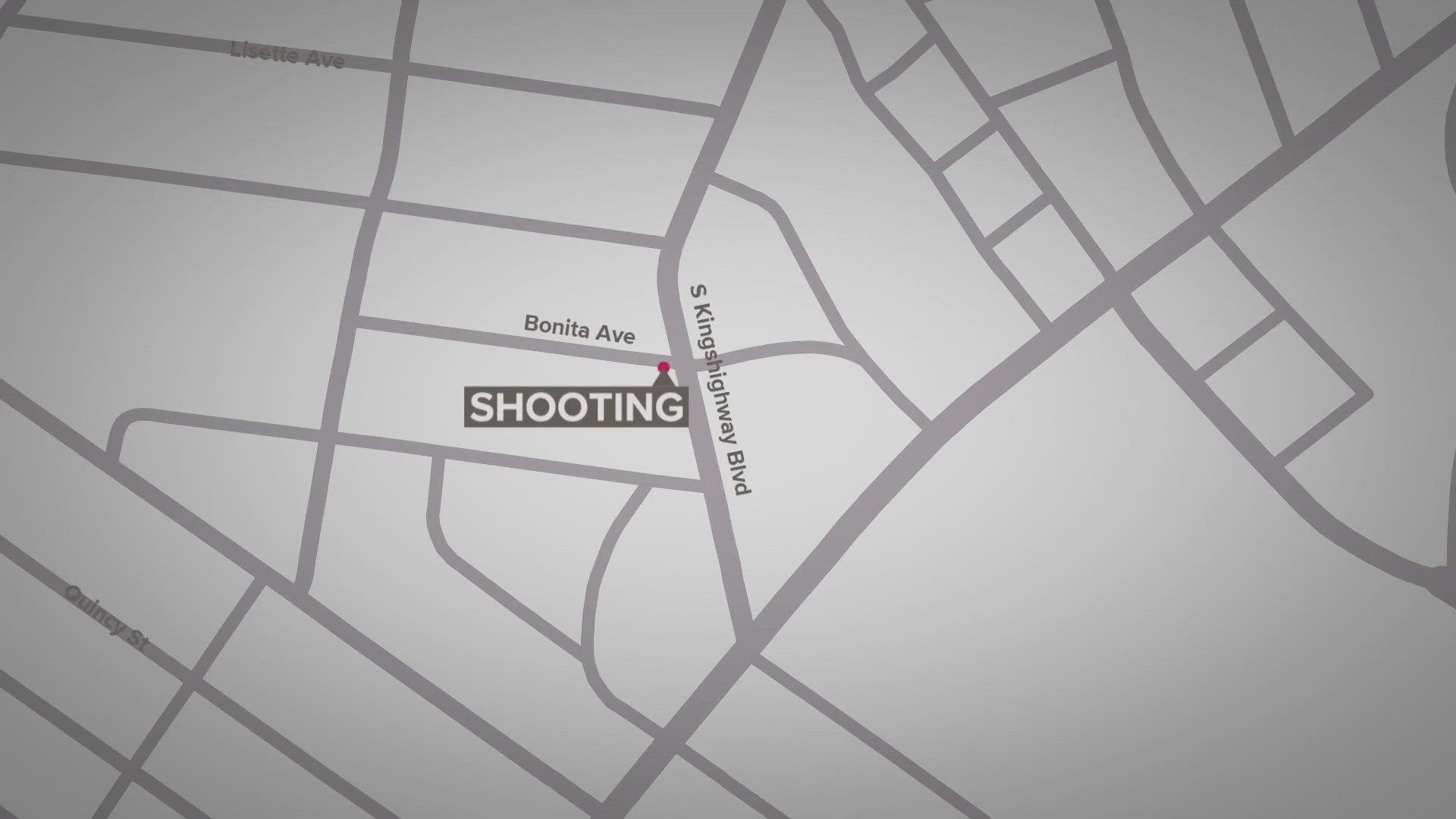 The shooting happened at about 8:45 p.m. Monday on Bonita Avenue. A man died as a result of his injuries, police said.