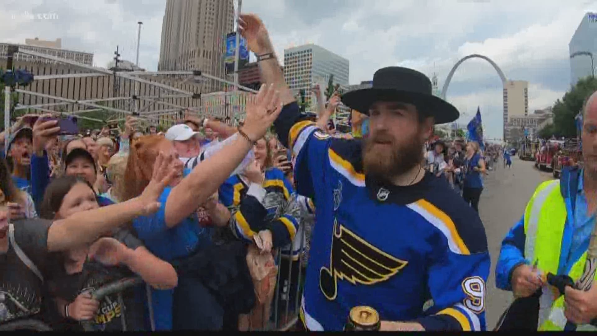 It's been 52 years in the making, but now the St. Louis Blues are Stanley Cup Champions. 

Saturday's parade and rally at the Arch turned downtown into a sea of blue. Chris Davis and Brandon Merano show us the sights and sounds of Saturday's party.