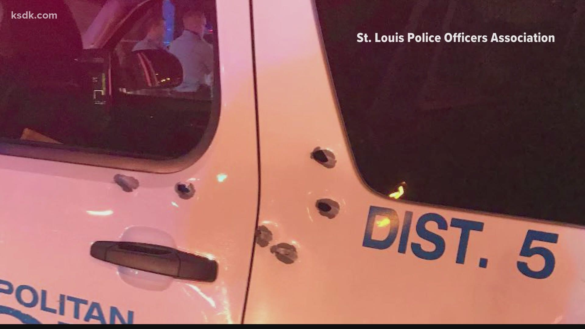 The two officers shot over the weekend in south city brings the total to six SLMPD officers shot in St. Louis since June 1.