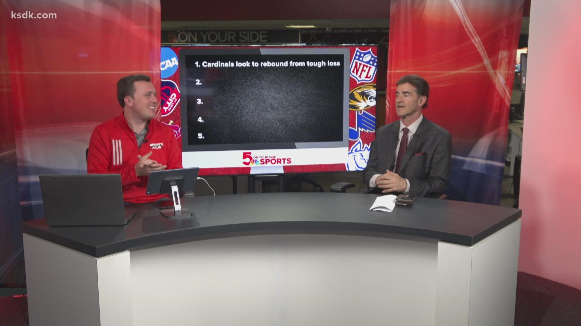 Frank and Corey tackle the hottest sports topics of the week on the 5 After 5.