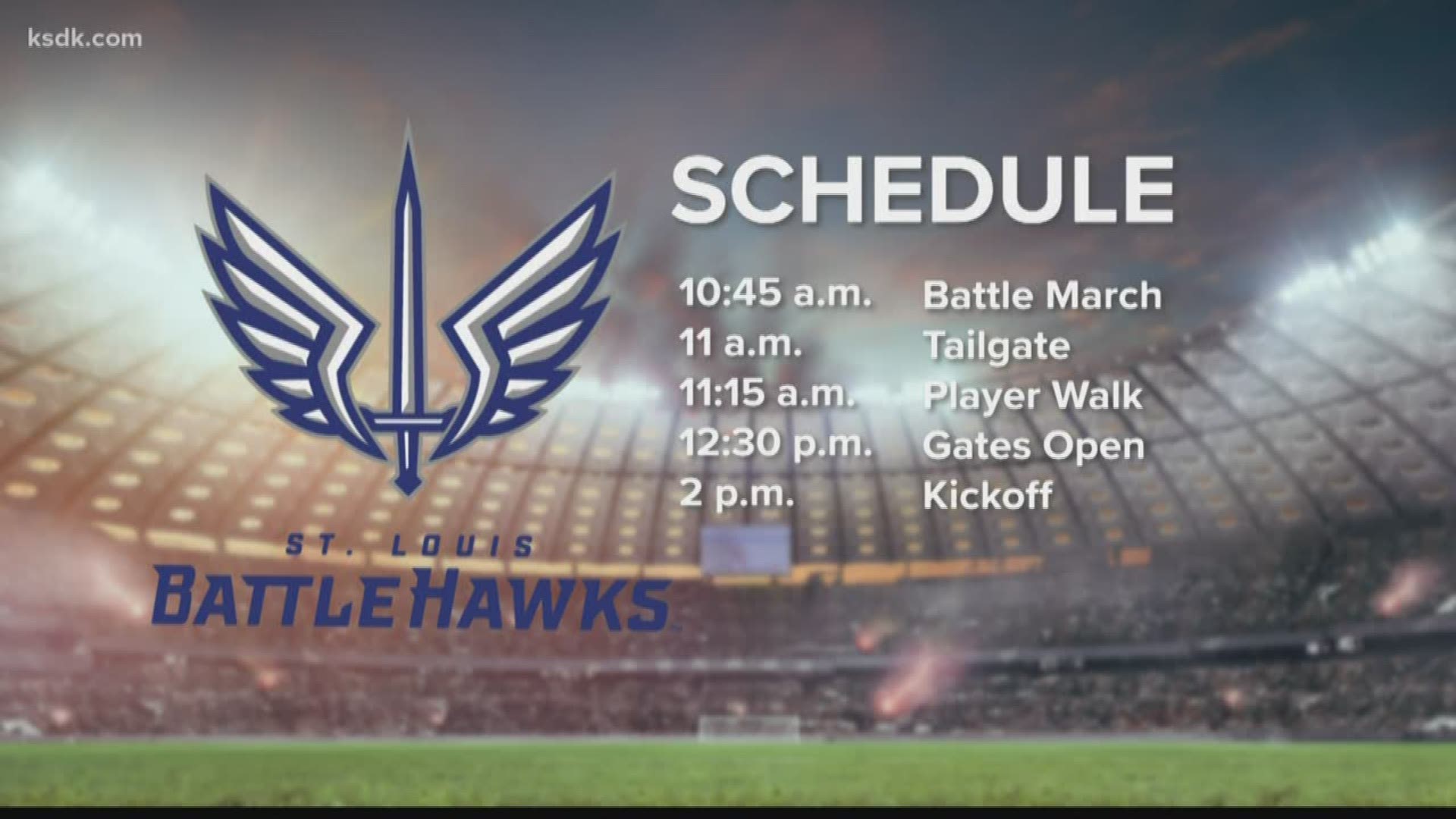The wait is over. Introducing - St. Louis Battlehawks