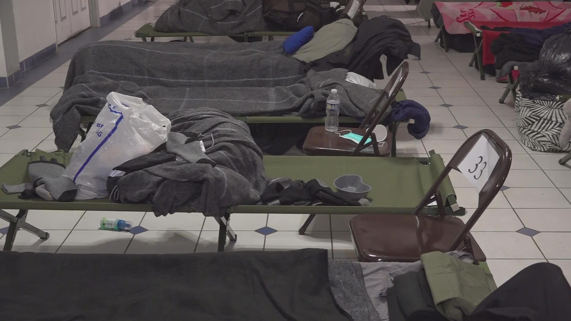 From warm beds to a hot meal, volunteers at the St. Patrick Center cut pie slice after pie slice to make sure everyone in the community was fed.