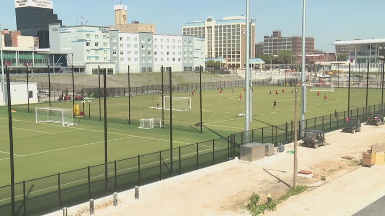 A look inside the state-of-the-art training facility for St. Louis City SC