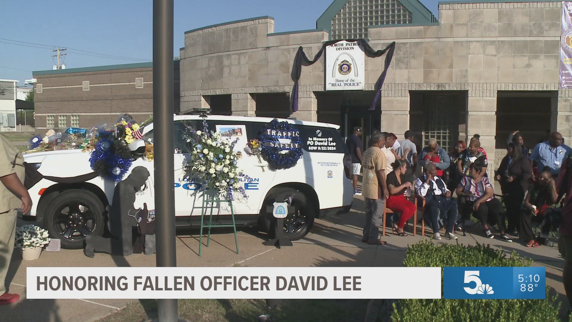 St. Louis Metropolitan Police Officer David Lee was laid to rest Saturday. He was killed in the line of duty in September.