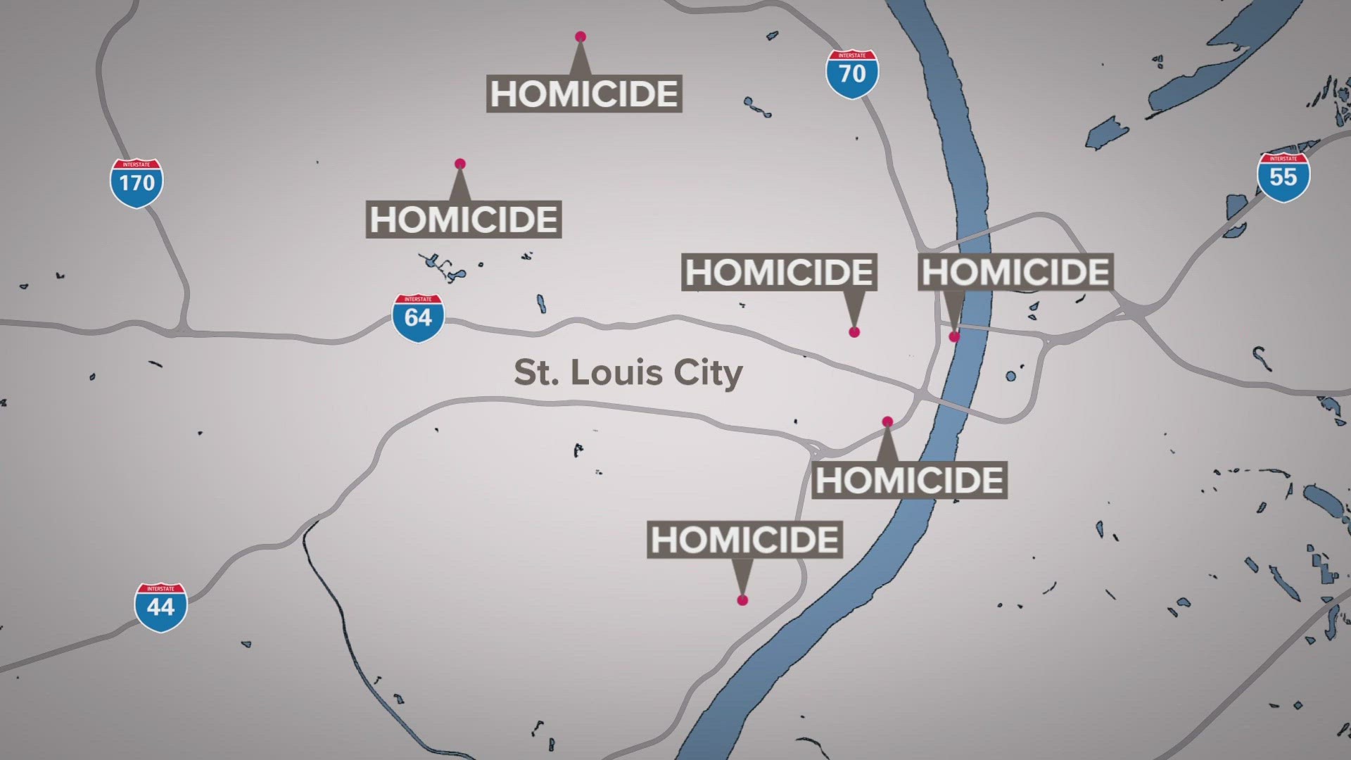 Six people were killed this weekend in St. Louis. It marked the deadliest weekend of the year so far in the city.