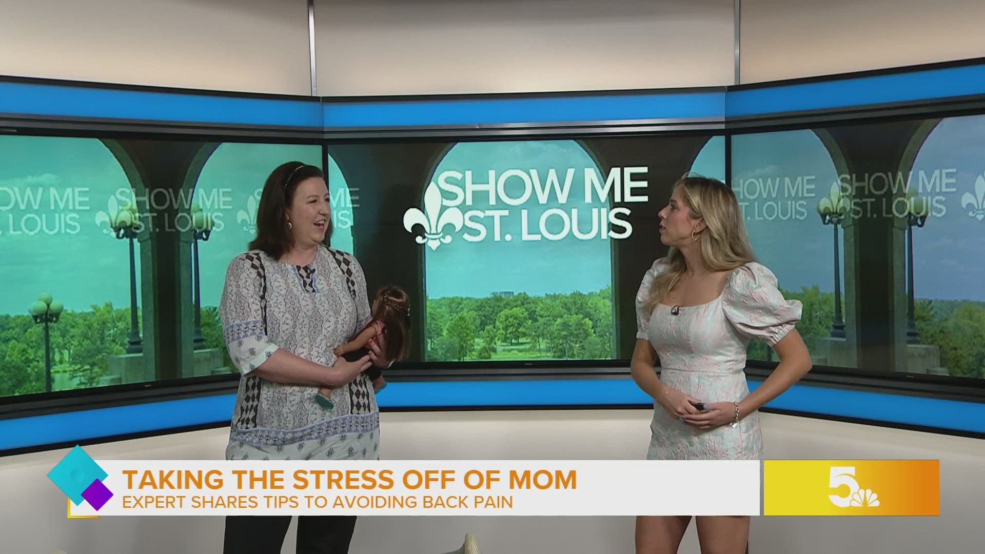 Friday morning, Dr. Brooke Kalisiak of Legacy Physical Therapy joined Mary in studio to share tips for moms!