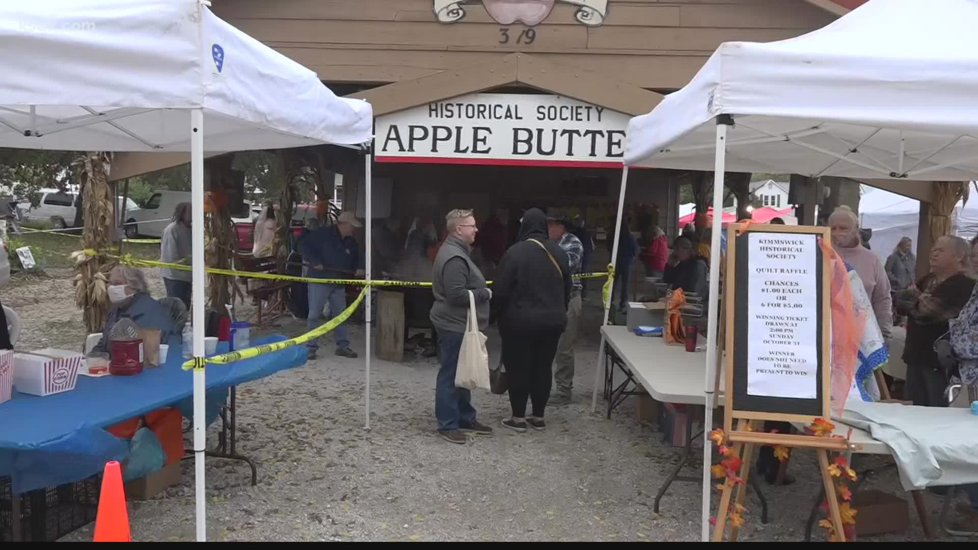 Apple Butter Festival draws crowds to Kimmswick again