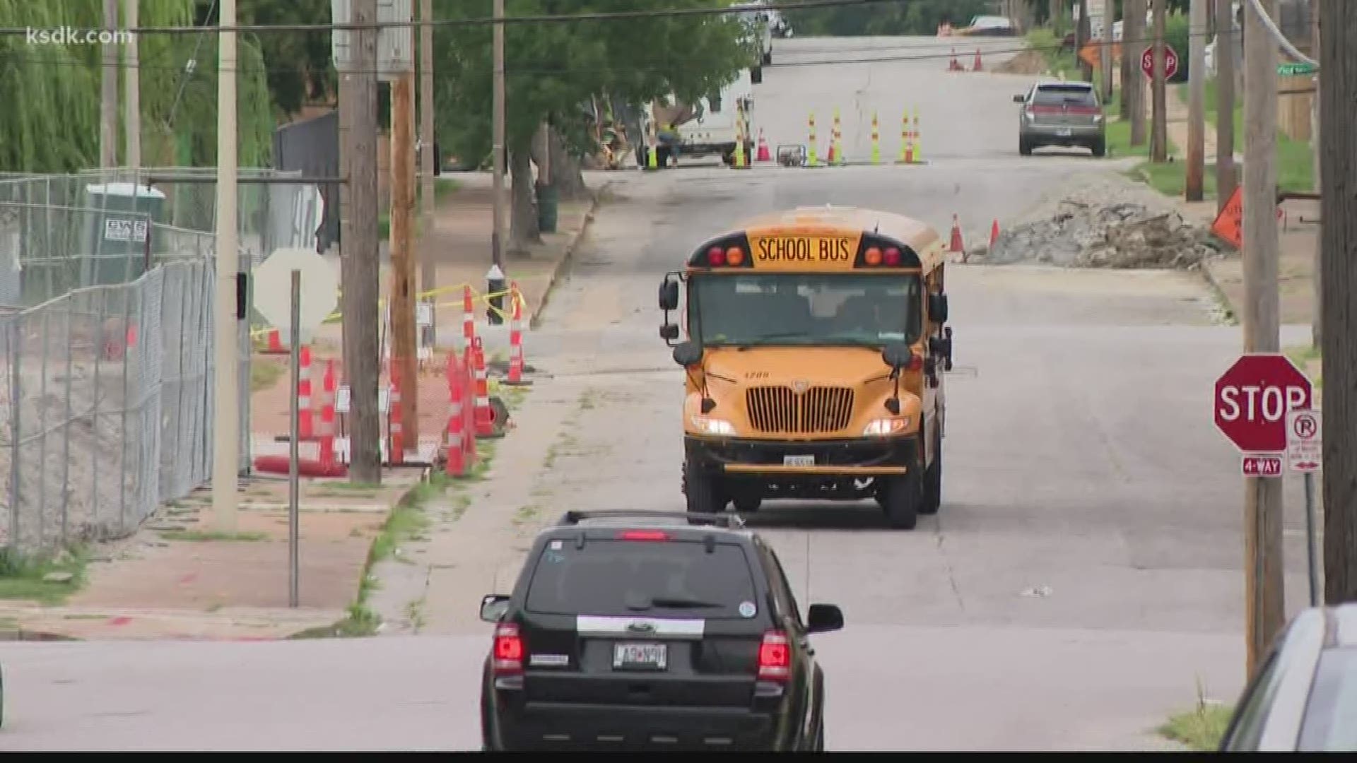 Parents say they panicked at the bus stop Friday when they realized their kids' bus from Kipp Wisdom Academy was hours late and no one could tell them where it was.
