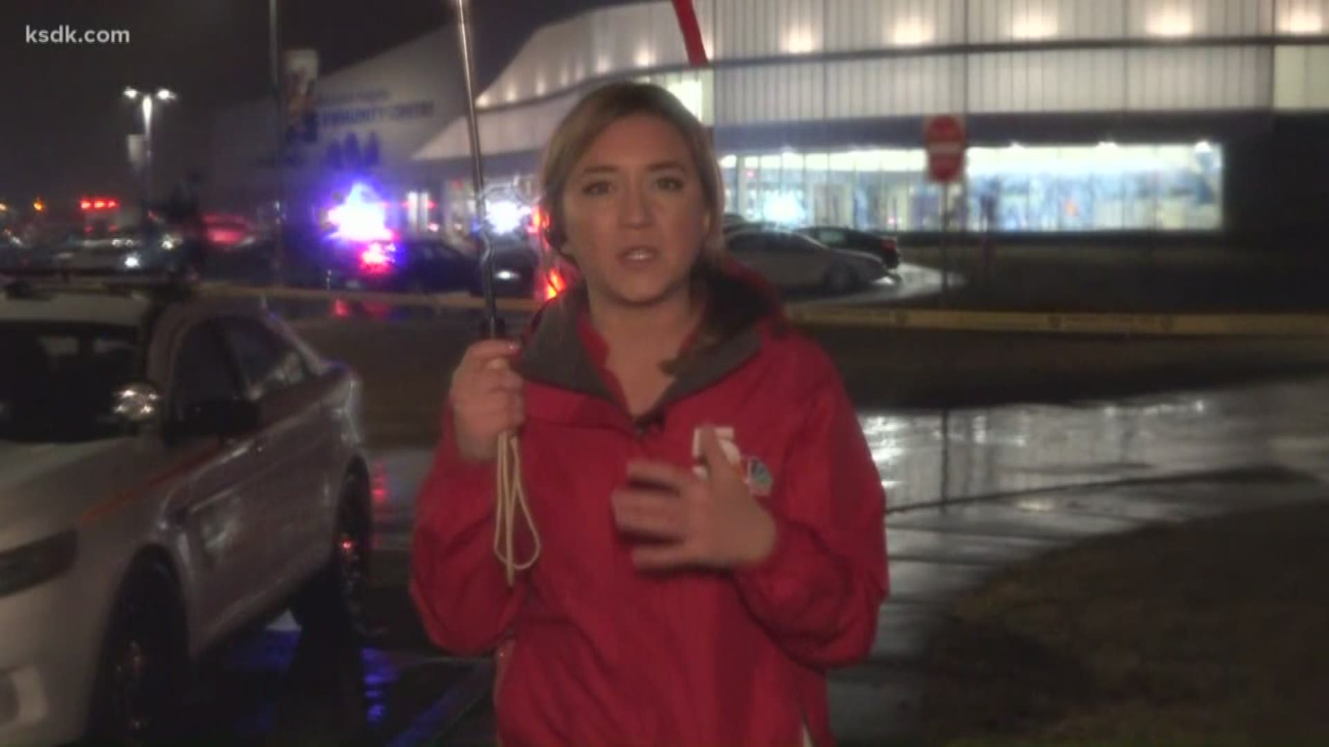 Sara Machi is at the scene with the latest information at the Maryland Heights Community Center. Witnesses said told us there was a shooting inside.