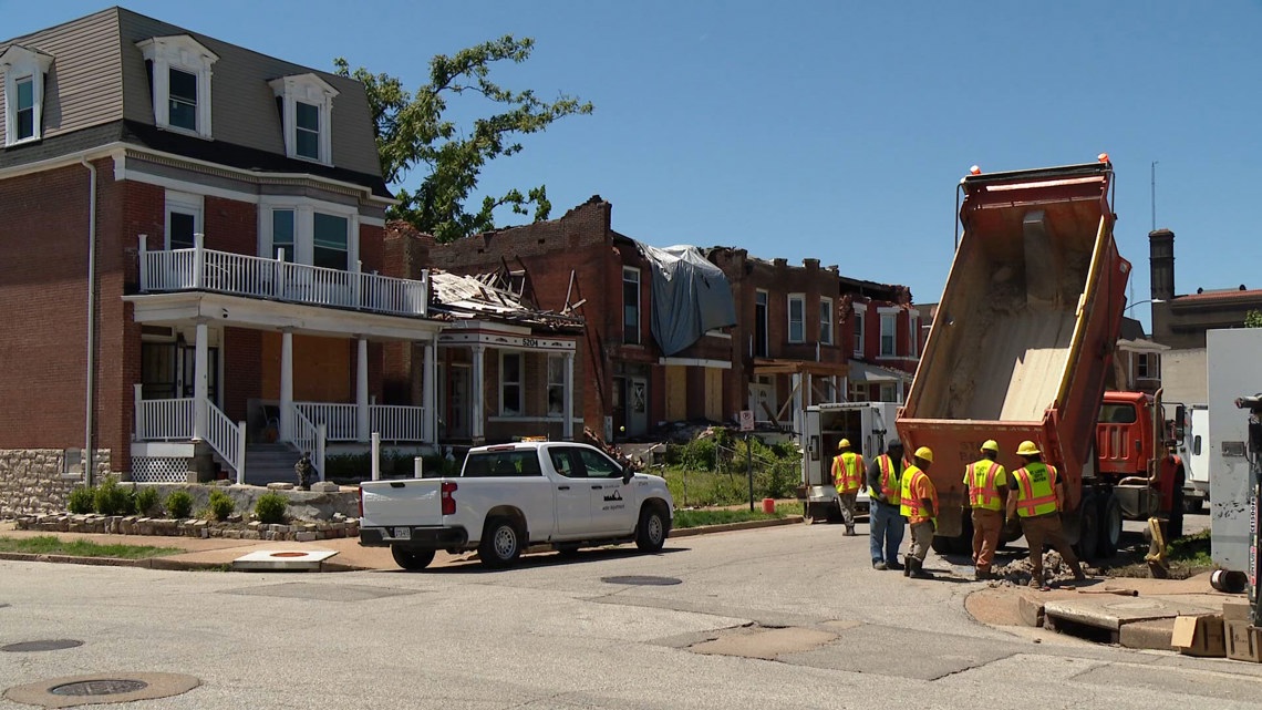 One year after tornado, St. Louis mayor promises north city rebuild amid sluggish home repairs