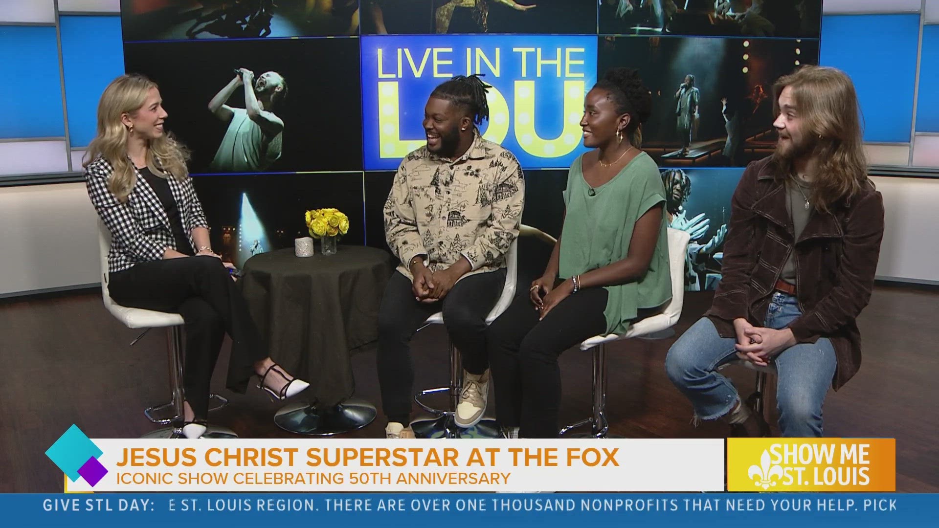 The cast joins Mary in studio to share about the production.