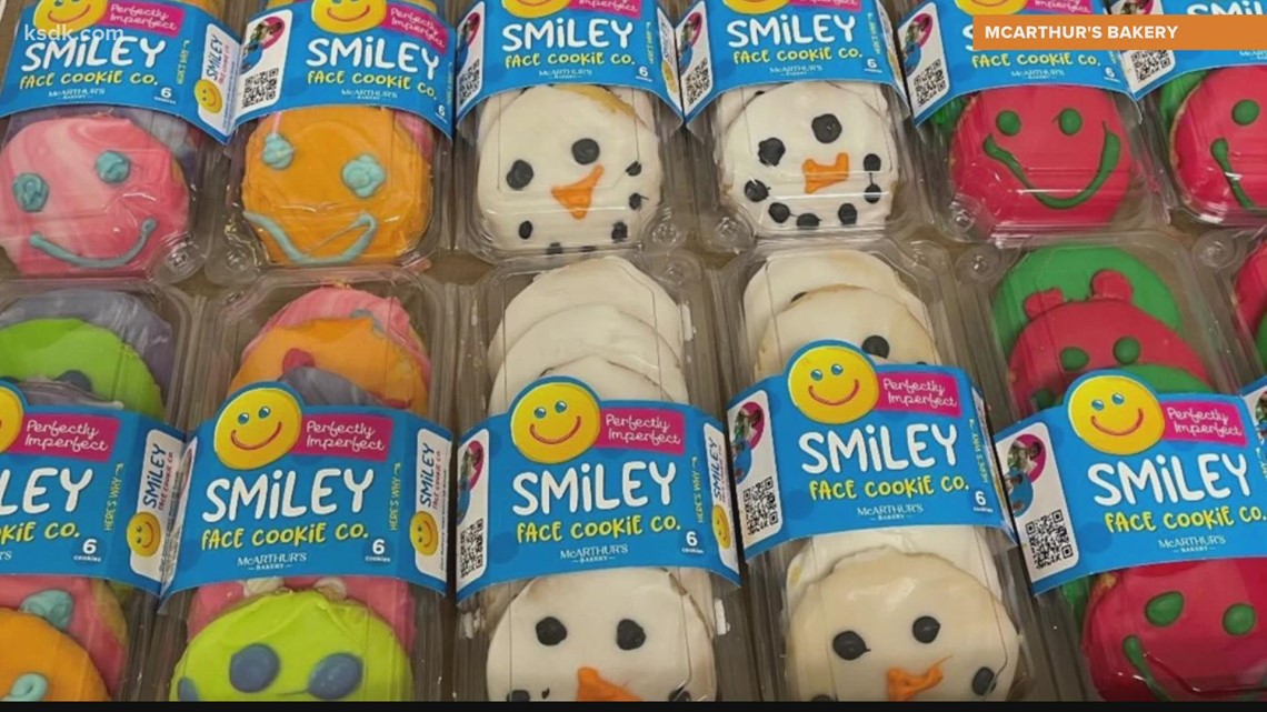 McArthur's Bakery smiley face cookies now at Schnucks