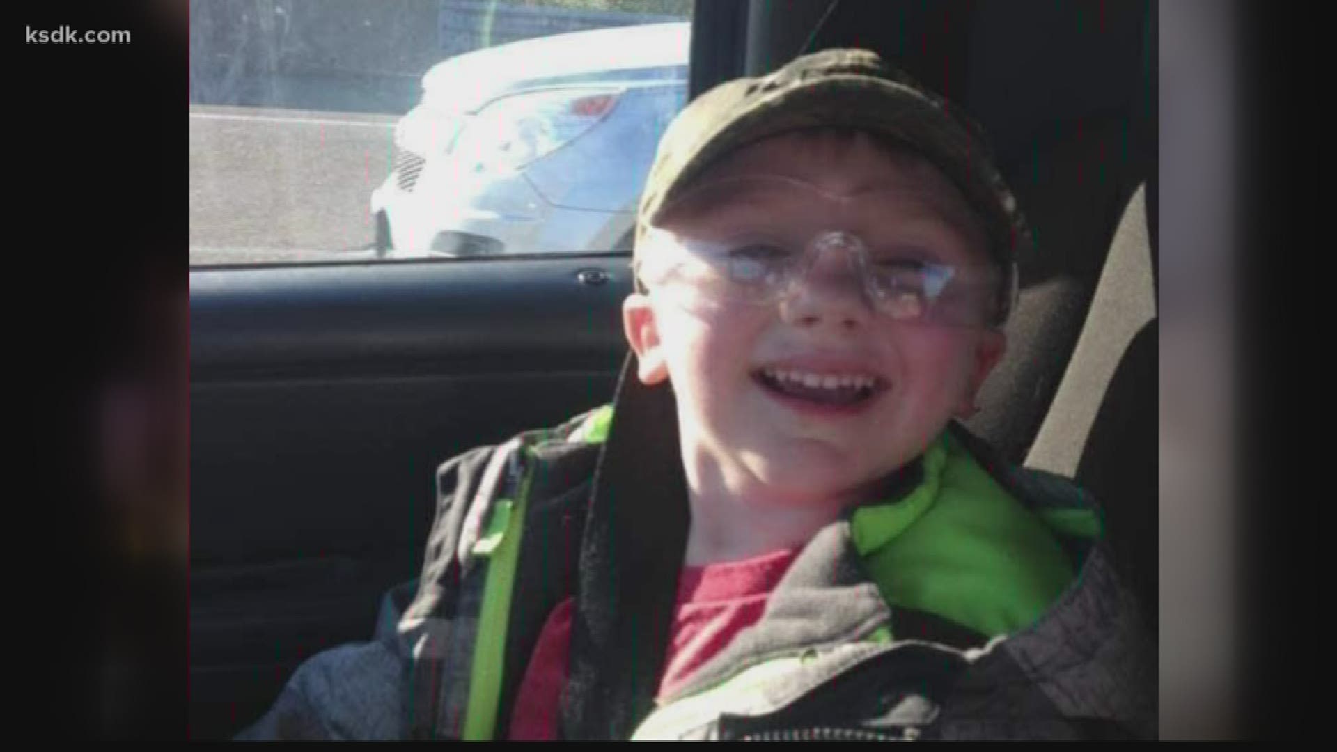 Seven-year-old Jaxon Parks was killed in the blaze.
