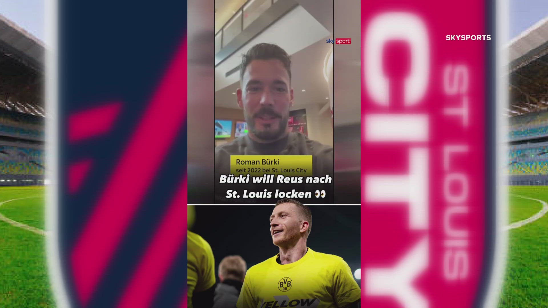 Bürki posted a personal message to his former teammate to come join CITY SC. Preliminary talks are reportedly going on to bring the midfielder over to the U.S.