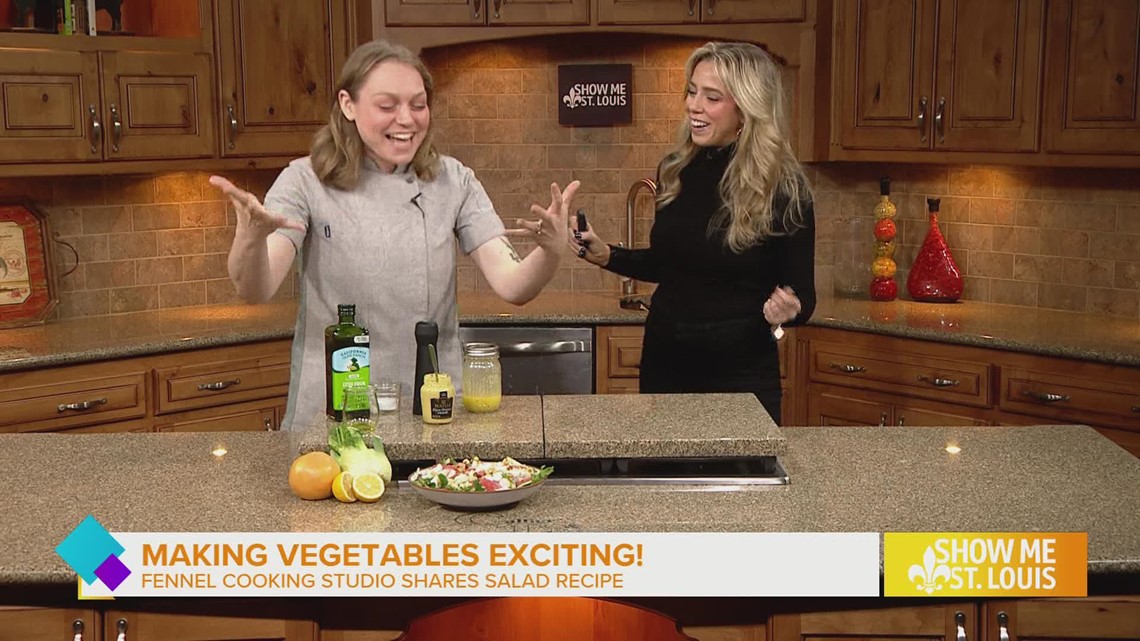 Fennel Cooking Studio's gourmet salad recipe