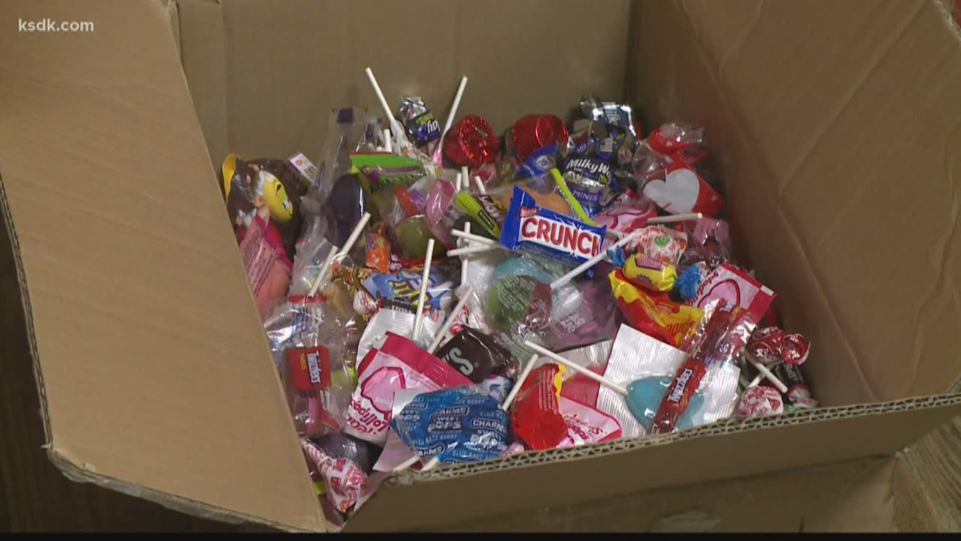 The Lodge Des Peres is holding a Halloween Candy Exchange.