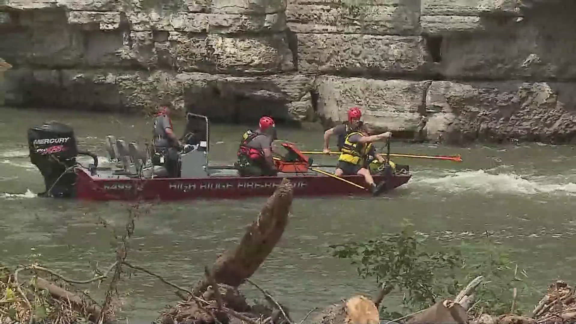 Within the past 30 minutes, a man's body has been recovered from the Big River at Rockford Park. He went under the water and did not resurface, officials said.