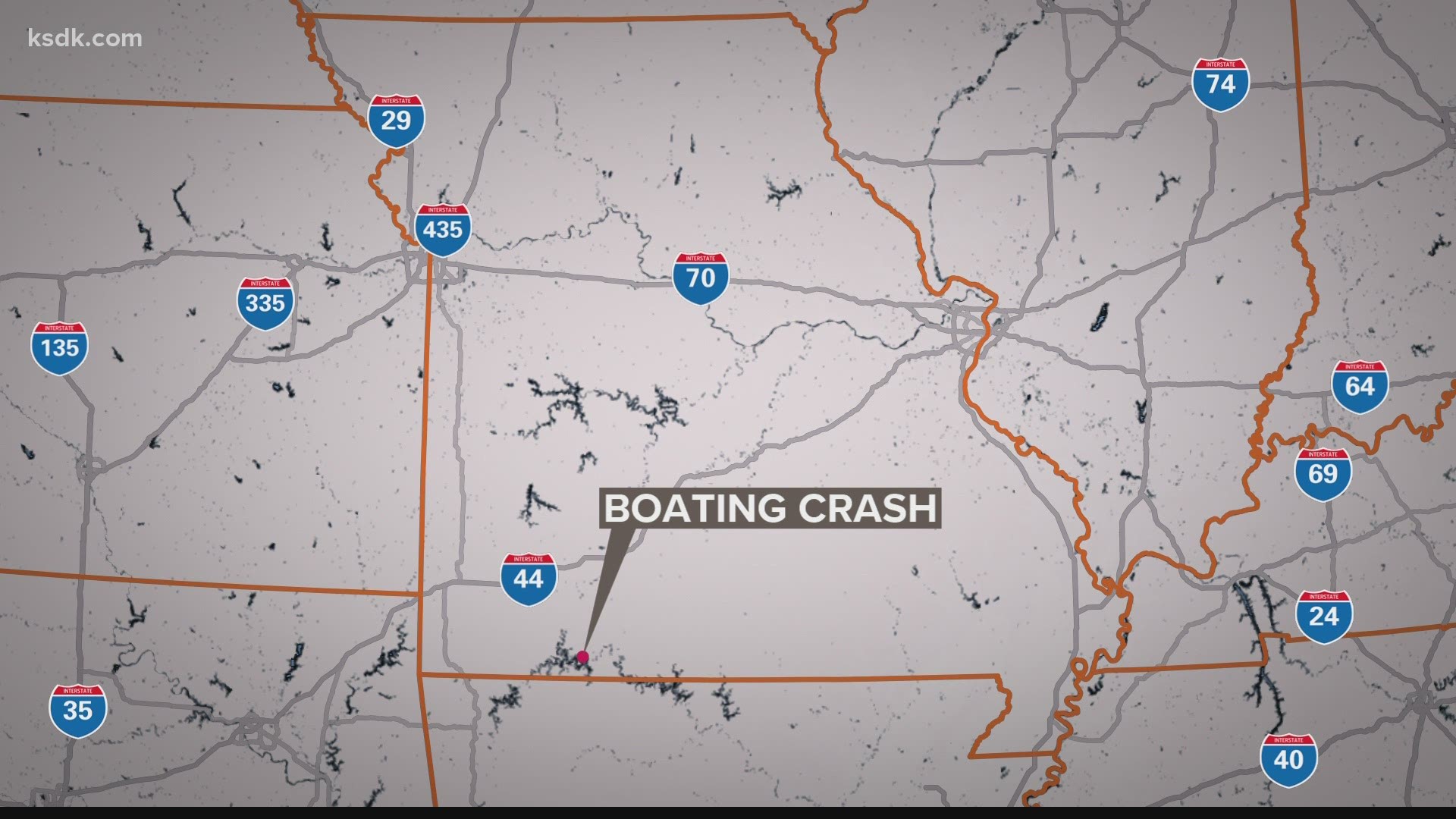 The crash happened at Table Rock Lake