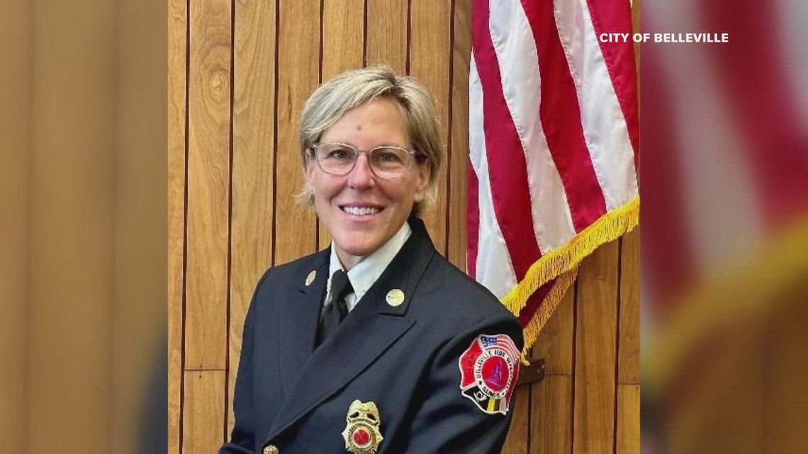Belleville says goodbye to its first female fire chief after 25 years ...