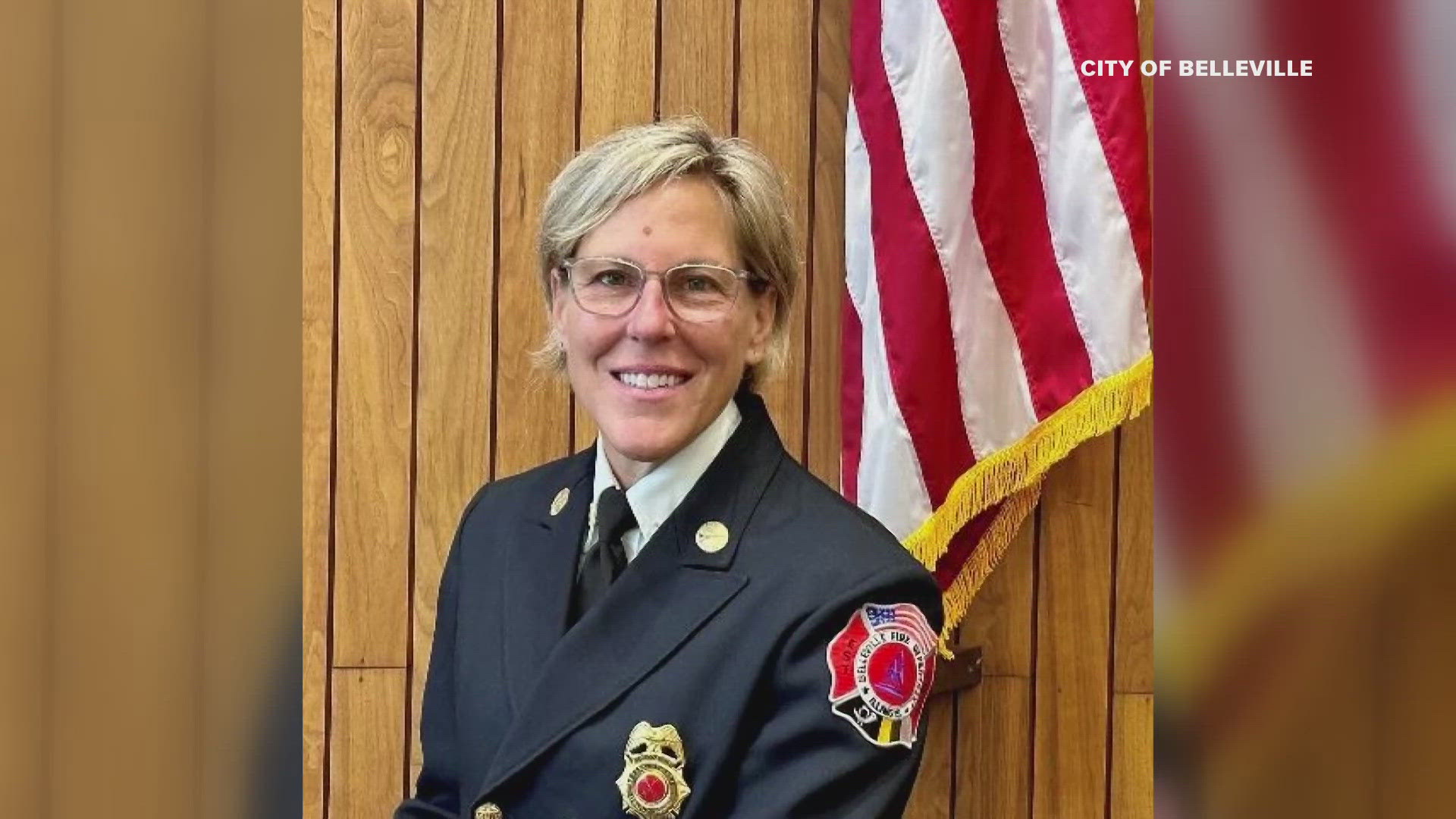 Belleville says goodbye to its first female fire chief after 25 years ...