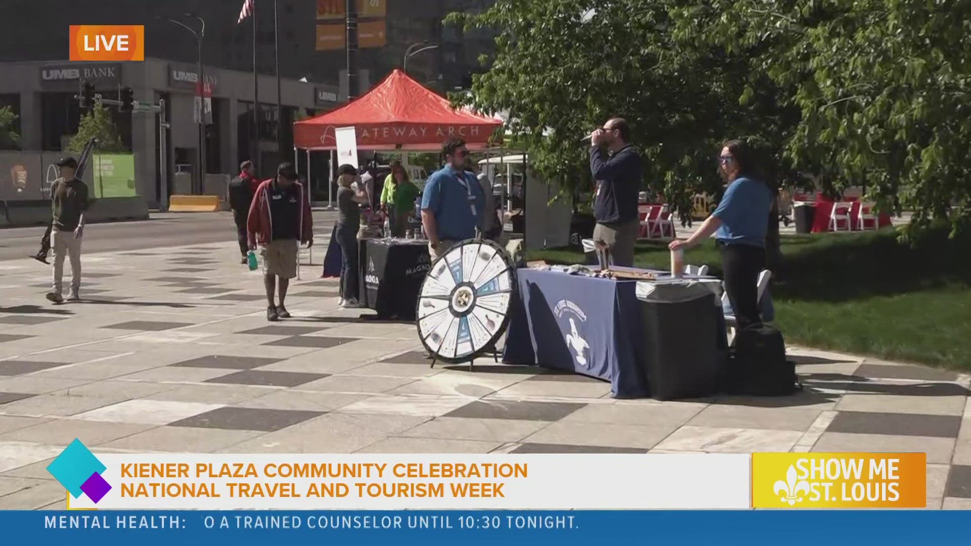 Join us for our live show next Thursday with Explore St. Louis for National Travel and Tourism Week.