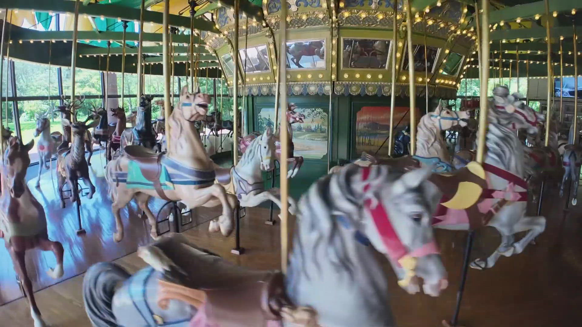 The St. Louis Carousel, located in Faust Park, was built in the 1920s and is considered to be one of the oldest carousels in North America.