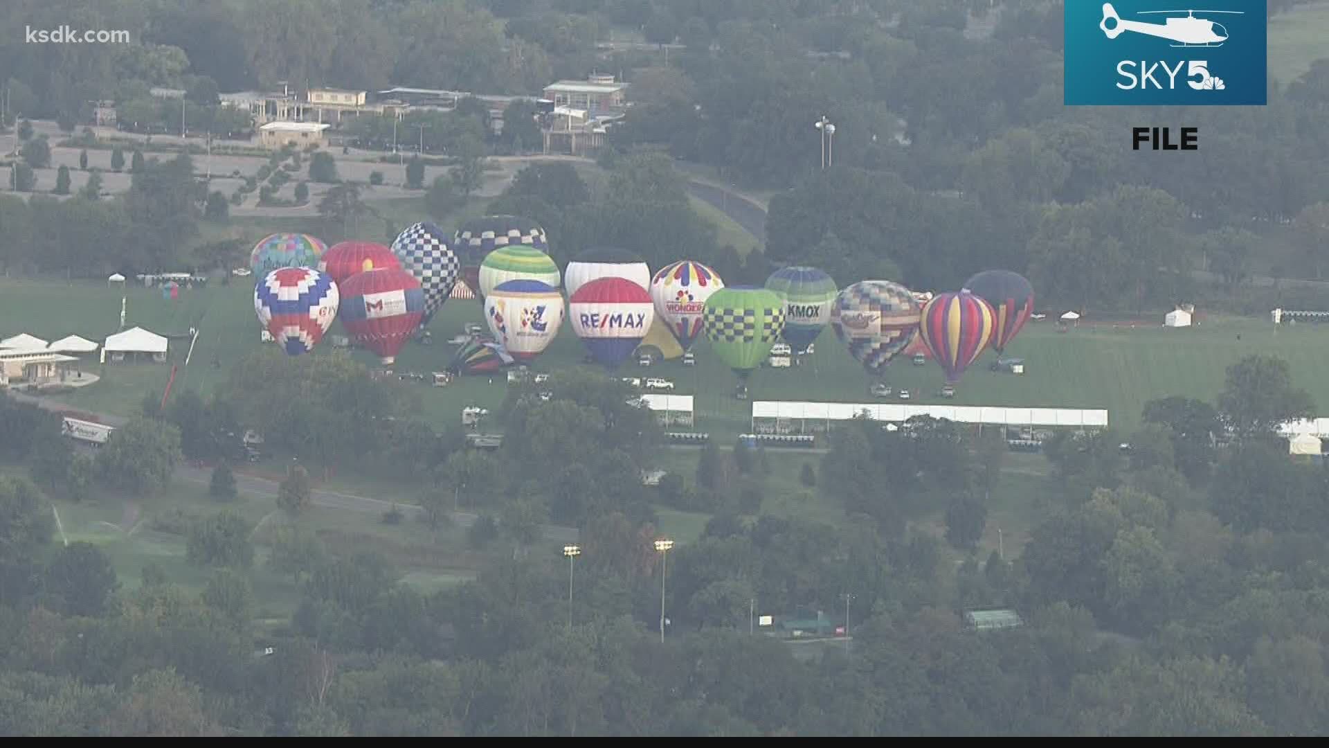 Race organizers canceled the event, but balloons will still fly in September to celebrate essential workers