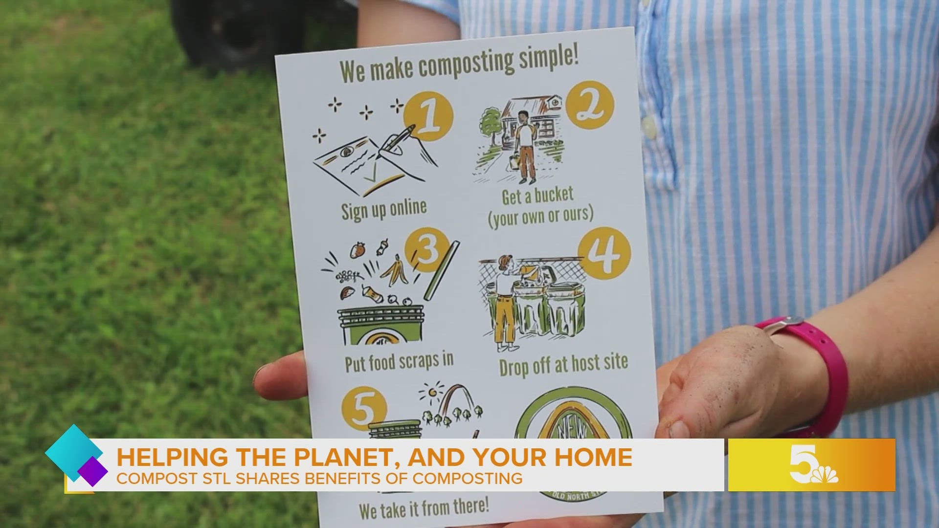 Compost STL makes composting easy! The local business offers a subscription service to homeowners, businesses and events.