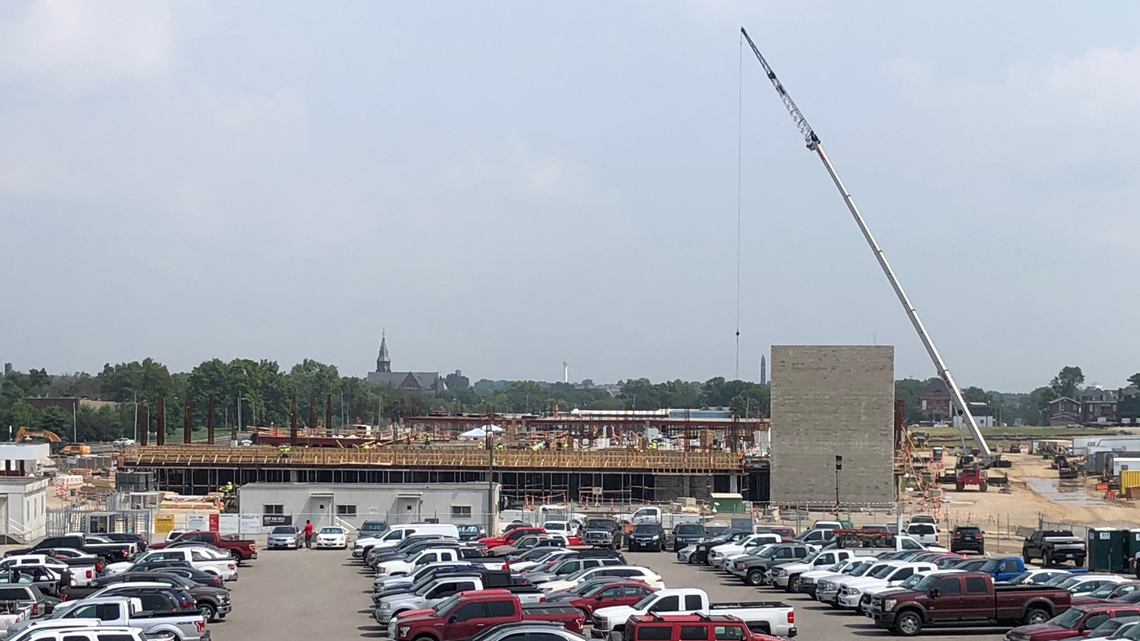 NGA construction takes shape in St. Louis, stays on schedule