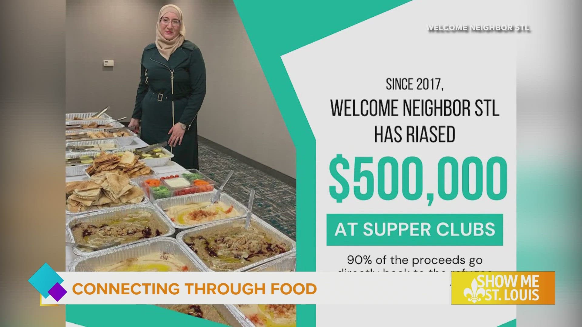 After coming to St. Louis from Syria in 2016 as a refugee, Mawda helped launch the Welcome Neighbor STL Supper Club program as their first chef.