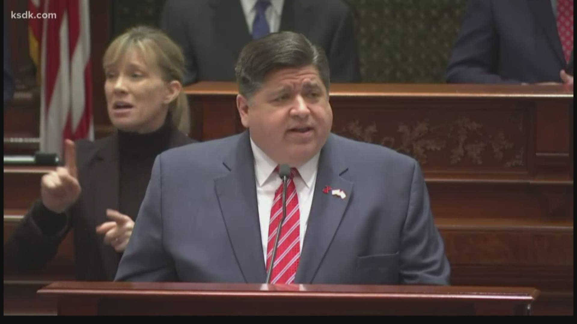 Ahead of the address, Pritzker outlined a list of proposed government efficiencies that he projected will save the state $225 million a year.