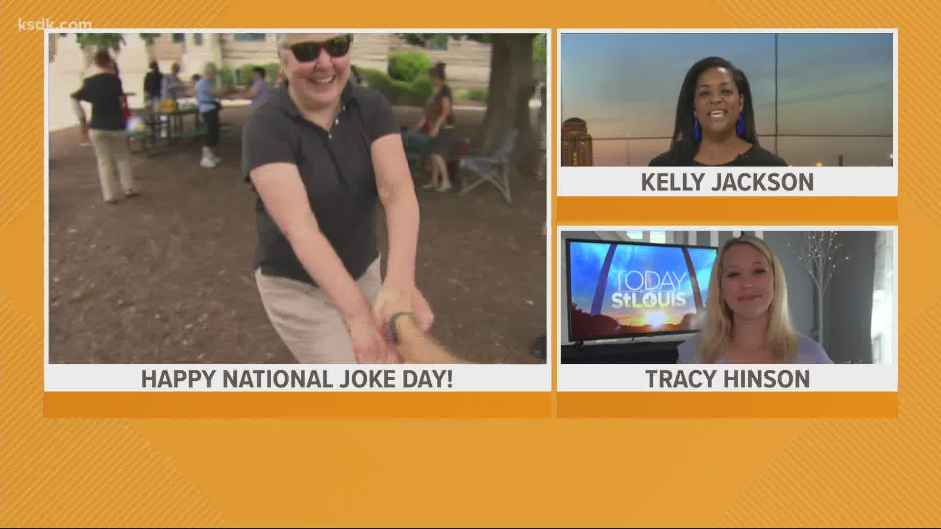 Tracy Hinson and Kelly Jackson shares their best jokes for National Joke Day