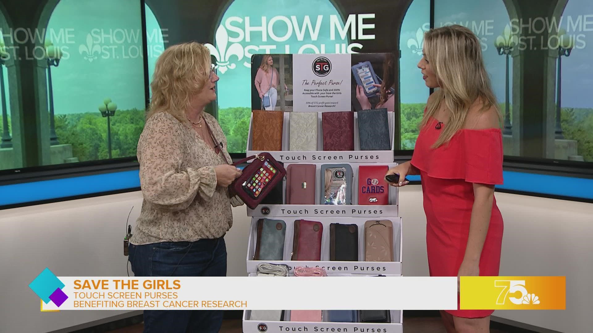 Save the Girls touch screen purses joins us live in studio with their innovative product.