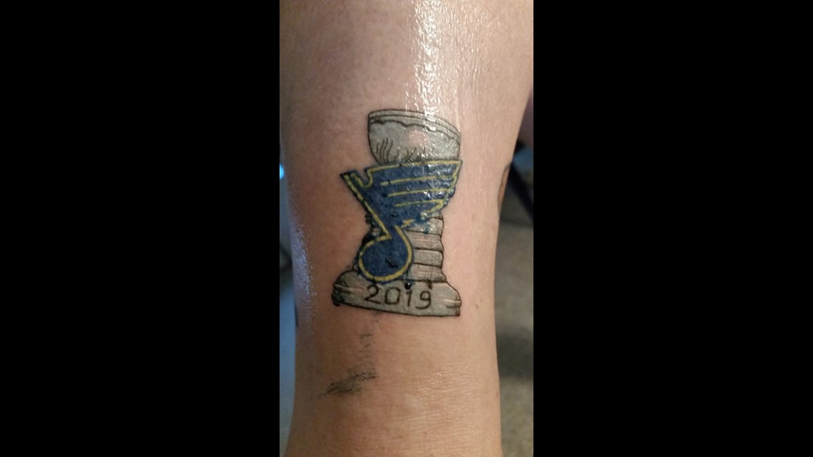Local Tattoo Parlors Benefit From St Louis Blues Cup Win