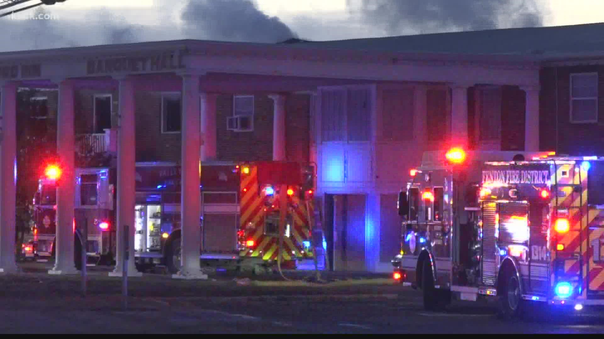 An investigation is underway after a fire erupted at the Stratford Inn early Friday morning.