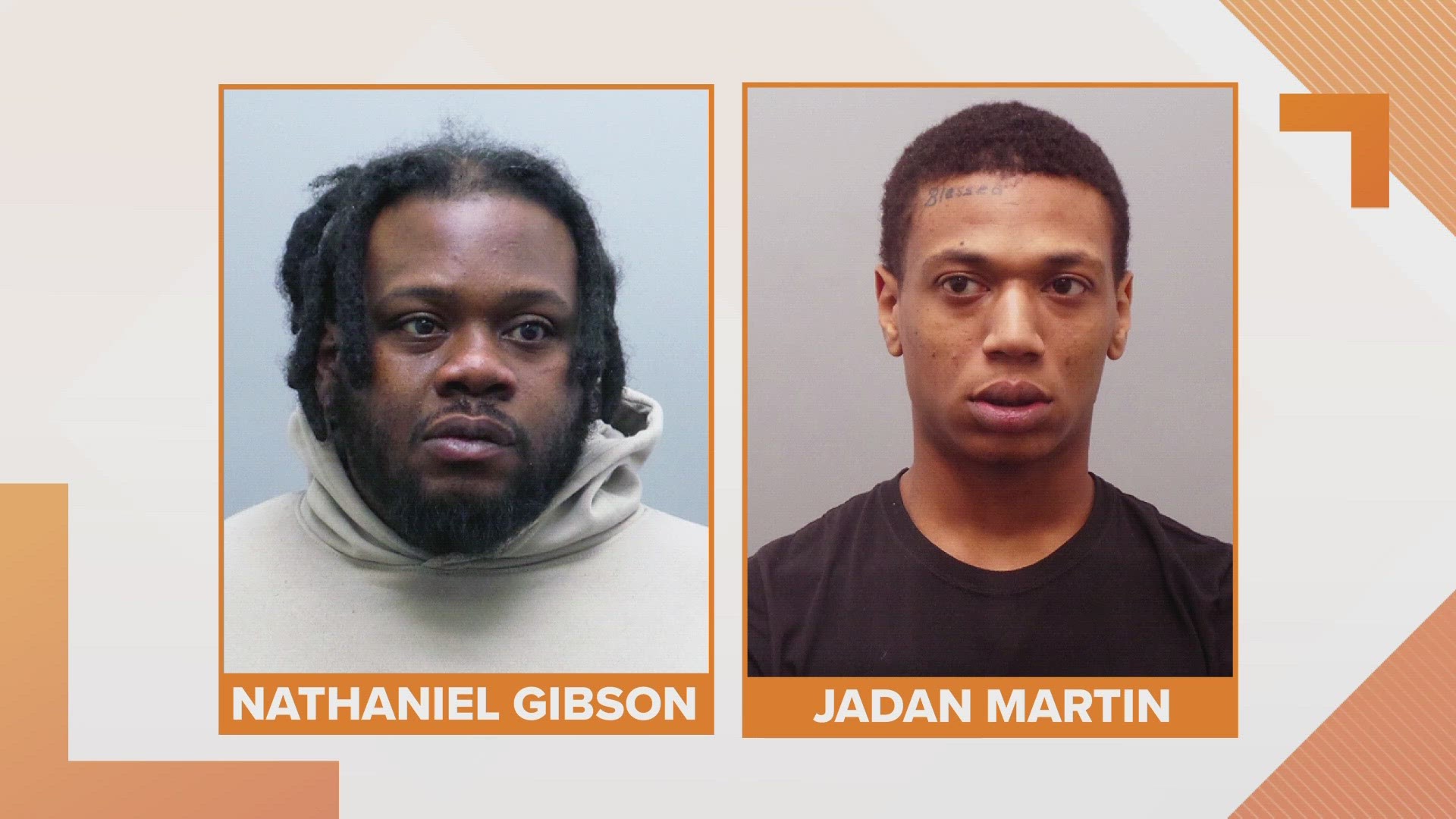 Two men are facing charges after police say they impersonated police to get a woman to open her door.