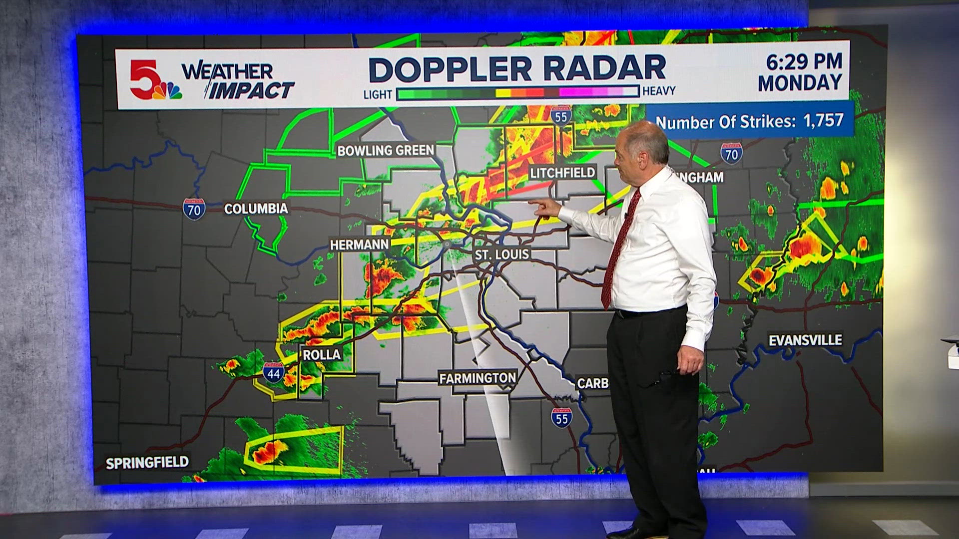 Weather Impact Alert: Severe thunderstorm warnings issued across St ...