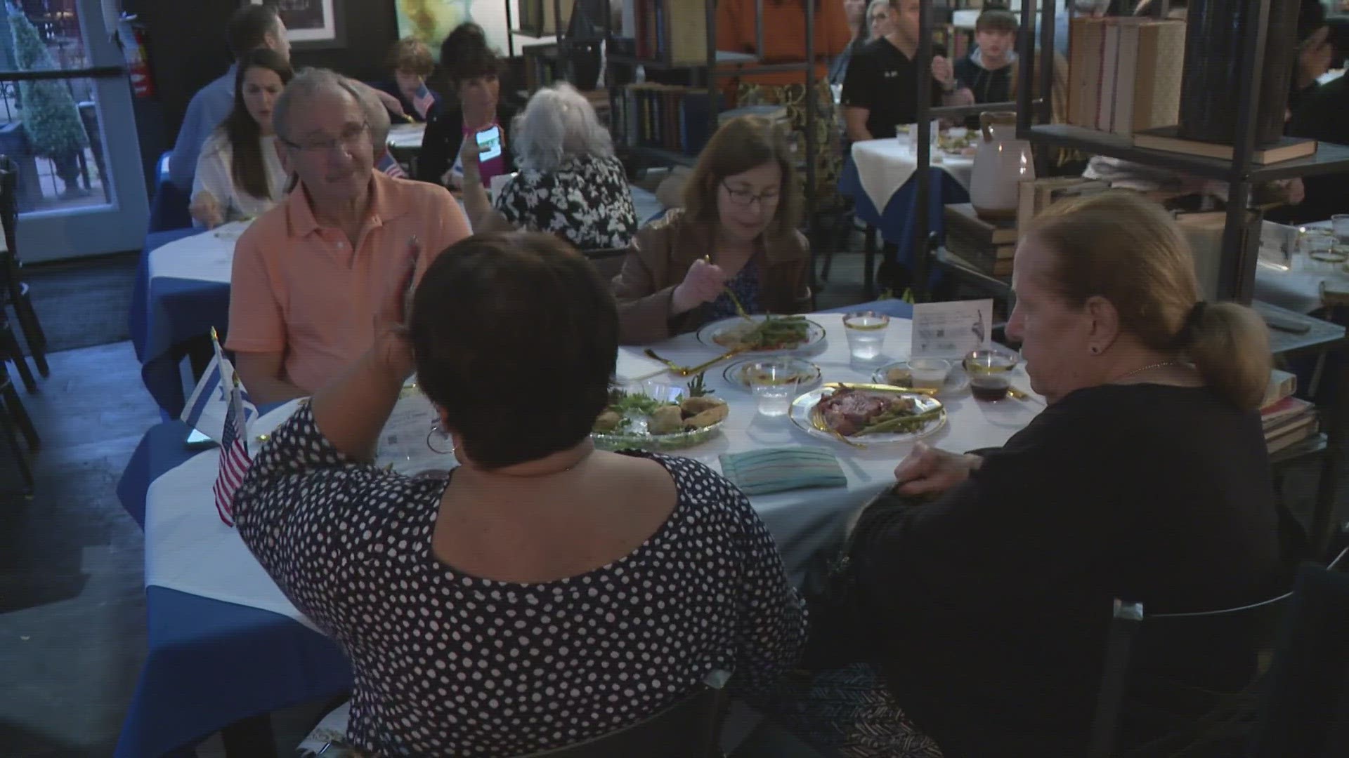 Novellus on Main Street St. Charles sold out two dinners for a fundraiser for Israel. The restaurant shut down its kitchen for two days to prepare for the event.